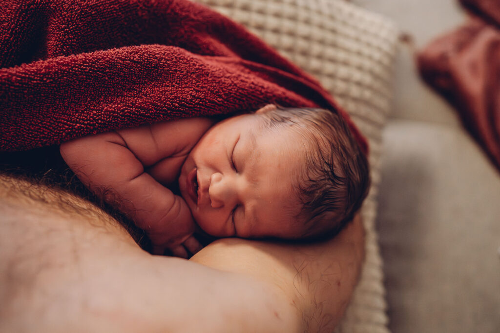 Plazentaabdruck nach Hausgeburt im Saarland