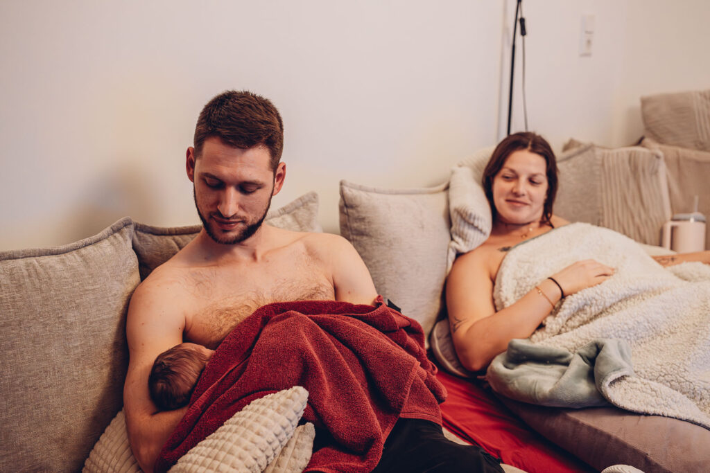 Plazentaabdruck nach Hausgeburt im Saarland